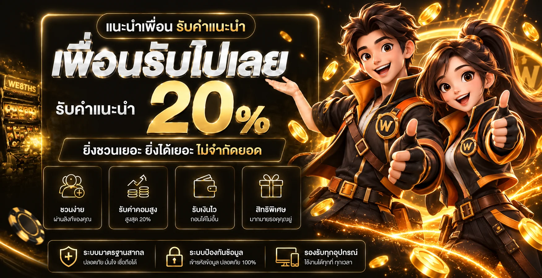 WE8THS ทางเข้า สมัครสมาชิก และระบบออโต้ 24 ชม.